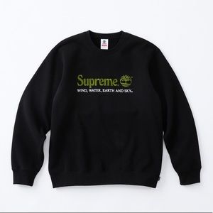 Supreme x Timberland SS20 Crewneck Black